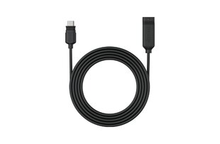 Reolink 4,5 m ilgio saulės kolektoriaus ilgintuvas, juodas, micro-USB-C kaina ir informacija | Apsaugos sistemų priedai | pigu.lt