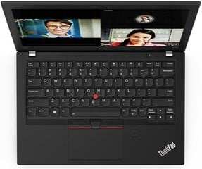 Lenovo ThinkPad X280 12.5", Intel Core i5-8250U, 8GB, 128GB SSD, be OS, Juodas kaina ir informacija | Nešiojami kompiuteriai | pigu.lt