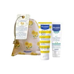 Rinkinys Mustela Sun vaikams: pienelis nuo saulės SPF50, 40 ml + veido kremas, 40 ml kaina ir informacija | Kremai nuo saulės | pigu.lt