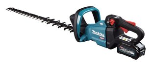 Akumuliatorinės gyvatvorių žirklės Makita UH007GM201 цена и информация | Кусторезы, ножницы для газона | pigu.lt