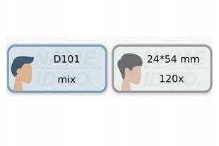 .NIIMBOT Etiketės Lipdukai D101 24*54mm MODA2 kaina ir informacija | Sąsiuviniai ir popieriaus prekės | pigu.lt