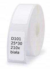 .NIIMBOT Etiketės Lipdukai D101 25*30mm 210vnt. kaina ir informacija | Kanceliarinės prekės | pigu.lt