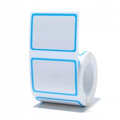 NIIMBOT Etiketės RFID lipdukai 40*30mm FRAME BLUE 230vnt. kaina ir informacija | Sąsiuviniai ir popieriaus prekės | pigu.lt