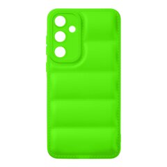 OBAL:ME Puffy Cover for Samsung Galaxy A55 5G Green цена и информация | Чехлы для телефонов | pigu.lt