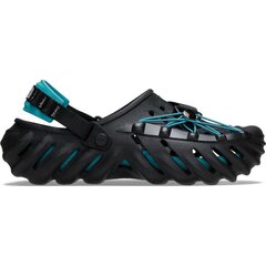 Crocs™ šlepetės moterims Reflective Laces Clog 309262, mėlynos kaina ir informacija | Šlepetės moterims | pigu.lt