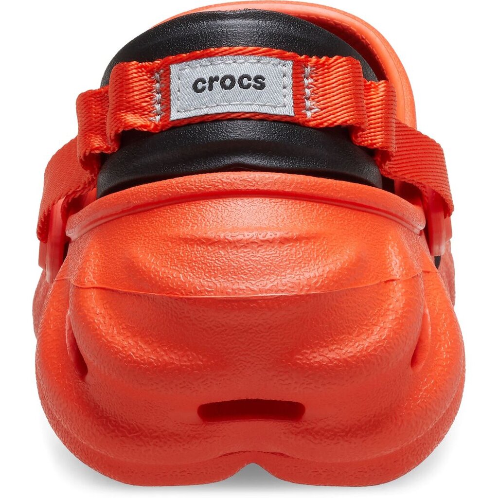 Crocs™ šlepetės moterims Echo Reflective Laces Clog 309276, raudonos kaina ir informacija | Šlepetės moterims | pigu.lt