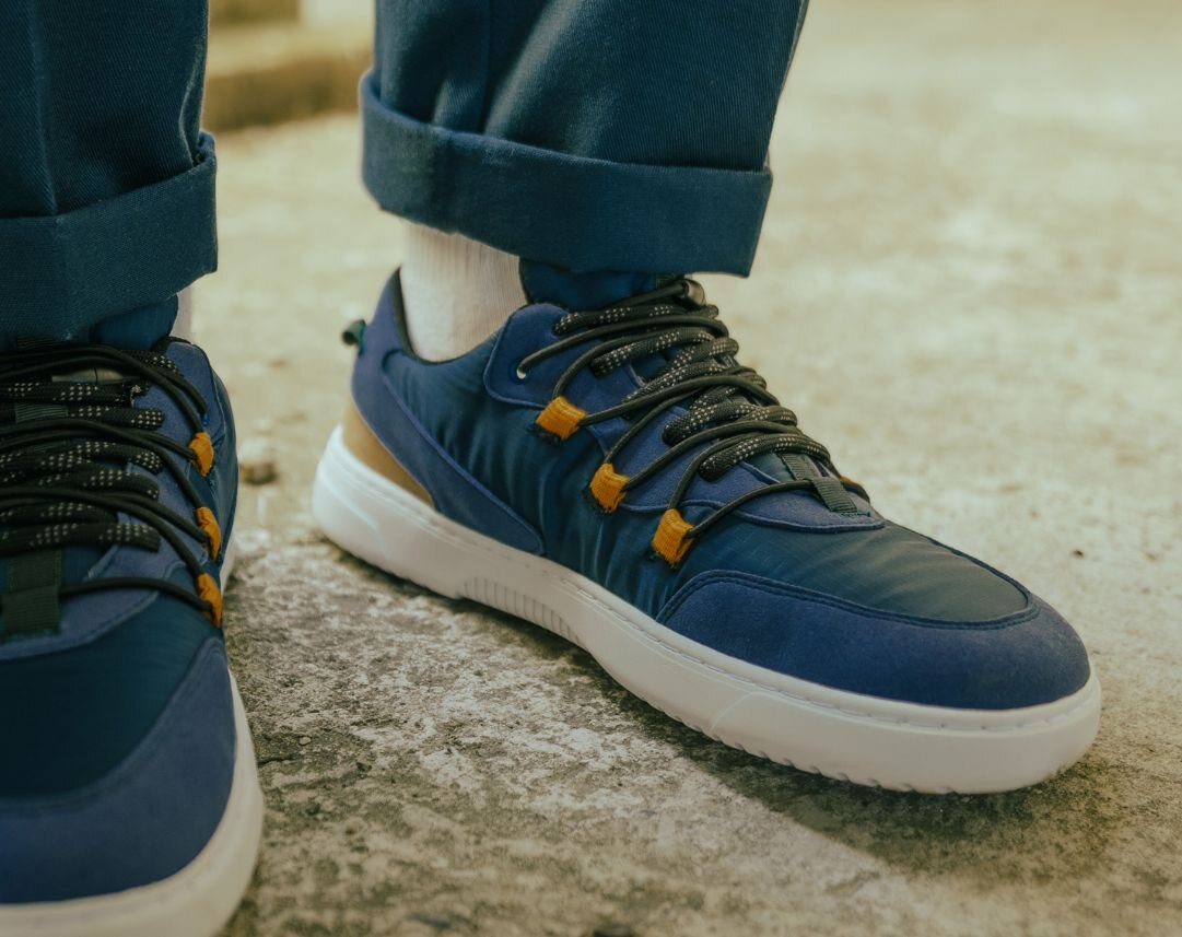 Laisvalaikio batai vyrams Barefoot Sneakers Barebarics 87666, mėlyni kaina ir informacija | Kedai vyrams | pigu.lt