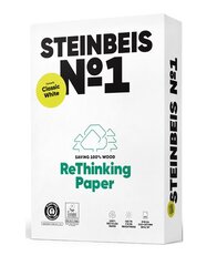 Biuro popierius Steinbeis, A4, 80 g/m2, 500 lapų(5pak.) kaina ir informacija | Sąsiuviniai ir popieriaus prekės | pigu.lt