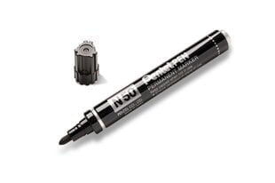 Permanentinis žymeklis Pentel Tool Pen N50, 3 mm, 4 vnt., įvairių spalvų(1vnt.) kaina ir informacija | Kanceliarinės prekės | pigu.lt