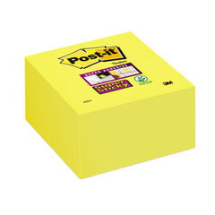 Клейкие листы POST-IT Super Sticky Cube, 76 х 76 мм, 350 листов, желтые (1 шт.) цена и информация | Канцелярские товары | pigu.lt