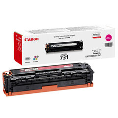 Canon CRG 731 (6270B002) фиолетовый картридж для лазерных принтеров, 1500 страниц (1 шт.) цена и информация | Аксессуары для принтера | pigu.lt