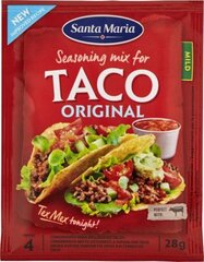 Prieskonių mišinys SANTA MARIA Taco, 28 g(2vnt.) kaina ir informacija | Prieskoniai, prieskonių rinkiniai | pigu.lt