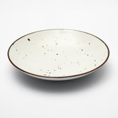 Lėkštė COTTAGE White, gili, porcelianas, 650 ml, D 22 cm, H 4,5 cm, vnt(1vnt.) kaina ir informacija | Indai, lėkštės, pietų servizai | pigu.lt