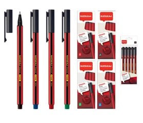 Tušinukas NATARAJ CLASSIC, 0,7 mm, mėlyna, 12 vnt.(1pak.) kaina ir informacija | Kanceliarinės prekės | pigu.lt