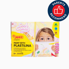 Spalvinimo plastilinu rinkinys JOVI COOL CANDY, su priedais(1vnt.) kaina ir informacija | Kanceliarinės prekės | pigu.lt