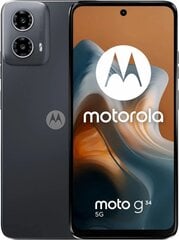 Motorola Moto G34 5G 4/128ГБ Charcoal Black цена и информация | Мобильные телефоны | pigu.lt