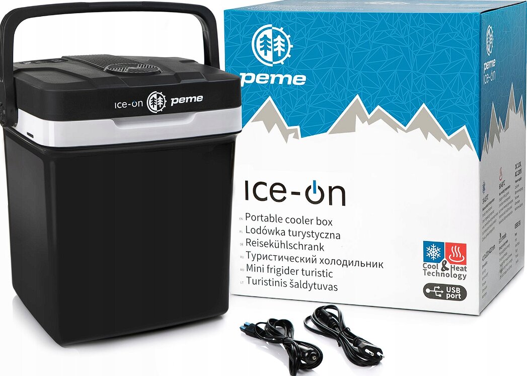 Automobilinis terminis krepšys Peme Ice-On 27, 12 V цена и информация | Šaltkrepšiai, šaltdėžės ir šaldymo elementai | pigu.lt