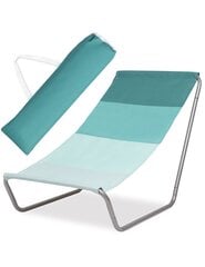 Paplūdimio kėdė Maverick, mėlyna kaina ir informacija | Lauko kėdės, foteliai, pufai | pigu.lt