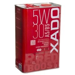 Xado Atomic Oil 5W-30 A5/B5 Red Boost, моторное масло, 4л цена и информация | Моторные масла | pigu.lt