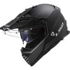Moto šalmas LS2 MX436 Pioneer Evo Adventurer, juodas цена и информация | Шлемы для мотоциклистов | pigu.lt