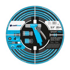 Cellfast laistymo rinkinys SMART PRO ATS 3/4" 20m kaina ir informacija | Laistymo įranga, purkštuvai | pigu.lt