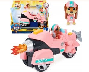 Figūrėlė Paw Patrol Movie Vehicle Liberty Deluxe + priedas 6063427 kaina ir informacija | Žaislai berniukams | pigu.lt