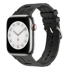 Beline pasek Apple Watch Silicone Ultra 38|40|41mm czarny |black box цена и информация | Аксессуары для смарт-часов и браслетов | pigu.lt