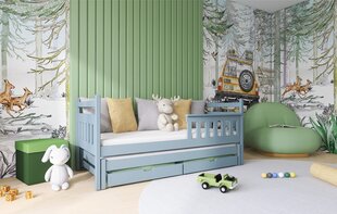 Dviaukštės lovos Dominik FURNLUX CLASSIC, 88x198x90 cm, pilka kaina ir informacija | Vaikiškos lovos | pigu.lt