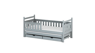 Dviaukštės lovos Dominik FURNLUX CLASSIC, 98x188x90 cm, pilka kaina ir informacija | Vaikiškos lovos | pigu.lt