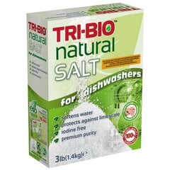 Tri-Bio indaplovių druska, 1,4 kg kaina ir informacija | Indų plovimo priemonės | pigu.lt