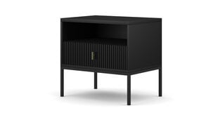 Spintelės prie lovos Maggiore FURNLUX CLASSIC, 54x39x52 cm, juodas kaina ir informacija | Spintelės prie lovos | pigu.lt