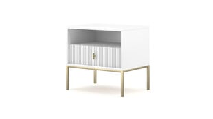 Spintelės prie lovos Maggiore FURNLUX CLASSIC, 54x39x52 cm, baltas kaina ir informacija | Spintelės prie lovos | pigu.lt