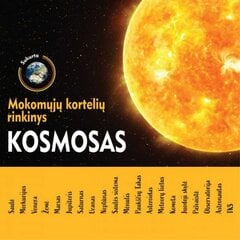 Mokomosios kortelės vaikams KOSMOSAS kaina ir informacija | Knygos vaikams | pigu.lt