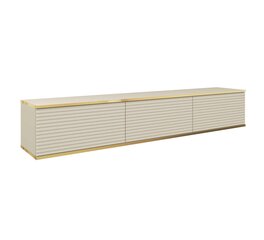 Тв-тумба Oro Mdf FURNLUX CLASSIC, 175x32x30 cm, бежевый цена и информация | Тумбы под телевизор | pigu.lt