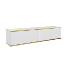 Тв-тумба Oro FURNLUX CLASSIC, 135x32x30 cm, белый цена и информация | Тумбы под телевизор | pigu.lt