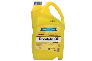 Variklių alyva RAVENOL RAV BREAK-IN OIL 20W50 4L цена и информация | Моторные масла | pigu.lt