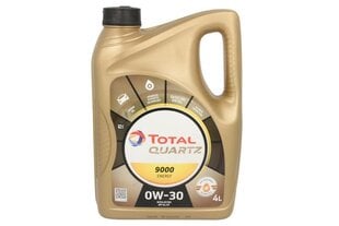 Total Quartz 9000 EN. 0W30 variklinė alyva, 4L kaina ir informacija | Variklinės alyvos | pigu.lt