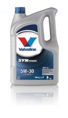 Variklių alyva VALVOLINE SYNPOWER MST C3 5W30 5L kaina ir informacija | Variklinės alyvos | pigu.lt