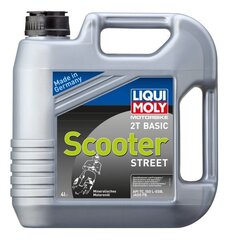 Liqui Moly LIM1237 2T Scooter dvitakčių variklių alyva, 4L kaina ir informacija | Variklinės alyvos | pigu.lt