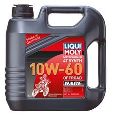 Liqui Moly LIM3054 10W60 Race Off keturtakčių variklių alyva, 4L kaina ir informacija | Variklinės alyvos | pigu.lt