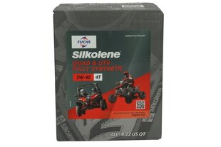 Silkolene Quad ATV 5W40 Cube keturtakčių variklių alyva, 4L kaina ir informacija | Variklinės alyvos | pigu.lt