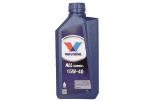 Variklių alyva VALVOLINE ALL CLIMATE 15W40 1L kaina ir informacija | Variklinės alyvos | pigu.lt