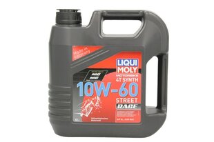 Liqui Moly LIM1687 10W60 Race keturtakčių variklių alyva, 4L kaina ir informacija | Variklinės alyvos | pigu.lt