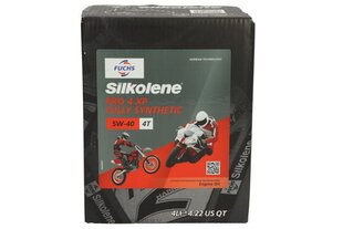 Silkolene Pro 4 5W40 - XP Cube keturtakčių variklių alyva, 4L kaina ir informacija | Variklinės alyvos | pigu.lt