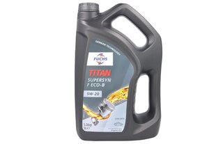 Variklių alyva FUCHS OIL TITAN SUP.F ECOB5W20 5L kaina ir informacija | Variklinės alyvos | pigu.lt