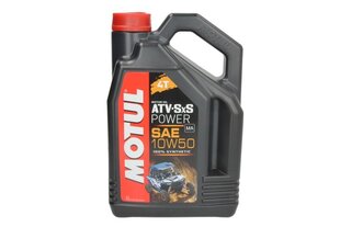 Motul ATV-SXS Power 10W50 keturtakčių variklių alyva, 4L kaina ir informacija | Variklinės alyvos | pigu.lt