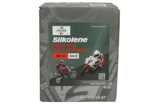 Silkolene Pro 4 Plus 5W40 Cube keturtakčių variklių alyva, 4L цена и информация | Моторные масла | pigu.lt