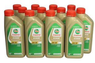 Variklių alyva CASTROL EDGE 5W30 LL 1L SET цена и информация | Моторные масла | pigu.lt