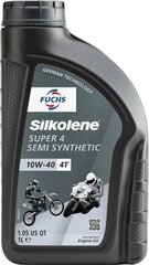 Silkolene Super 4 10W40 keturtakčių variklių alyva, 1L kaina ir informacija | Variklinės alyvos | pigu.lt