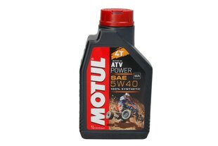 Motul ATV Power 5W40 keturtakčių variklių alyva, 1L kaina ir informacija | Variklinės alyvos | pigu.lt